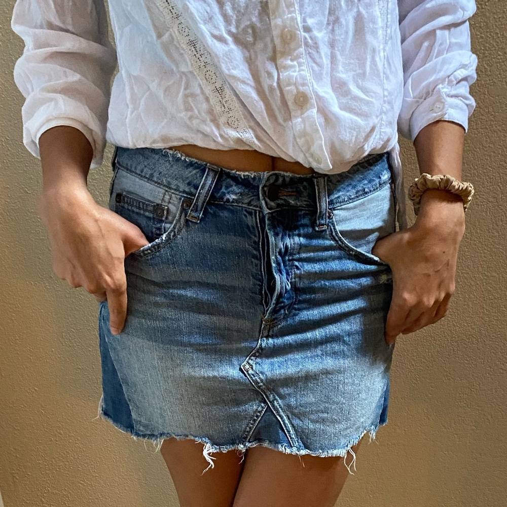 Mini Denim skirt